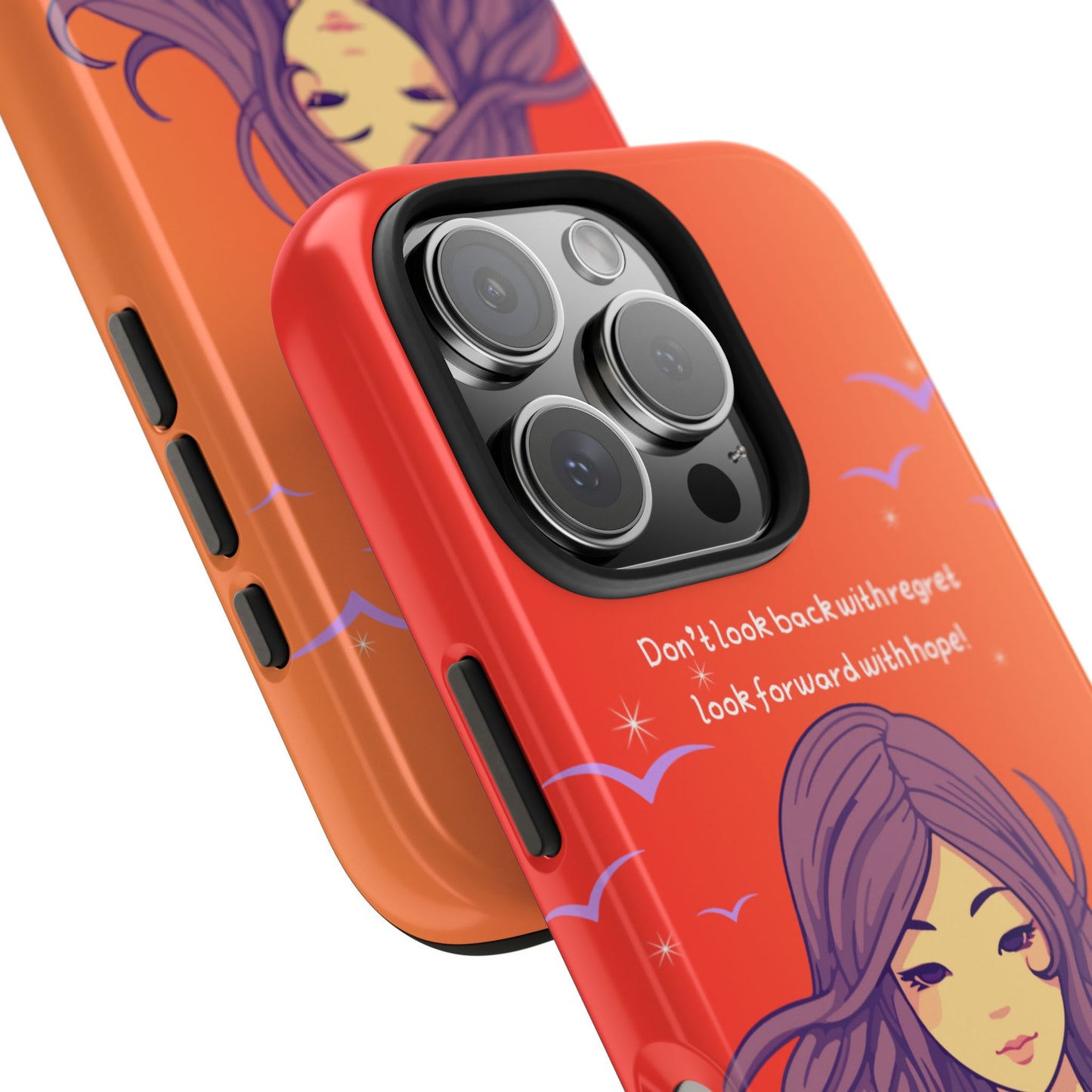 Inspirational Tough Phone Case - 'Look Forward with Hope' Design