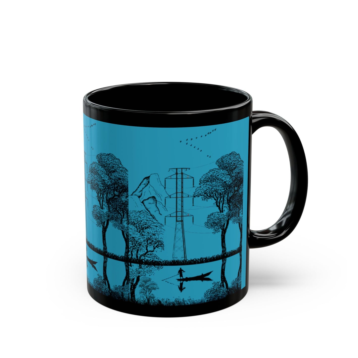 Nature-Inspired Mug