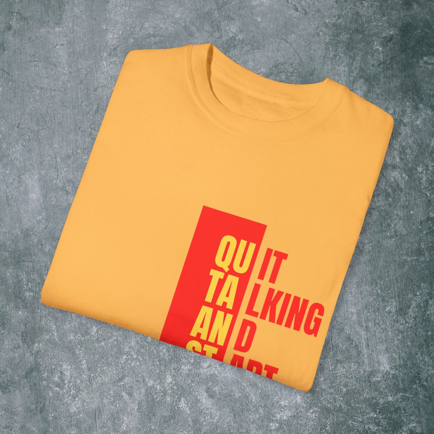 Unisex Garment-Dyed T-Shirt - Trendy Graphic Tee