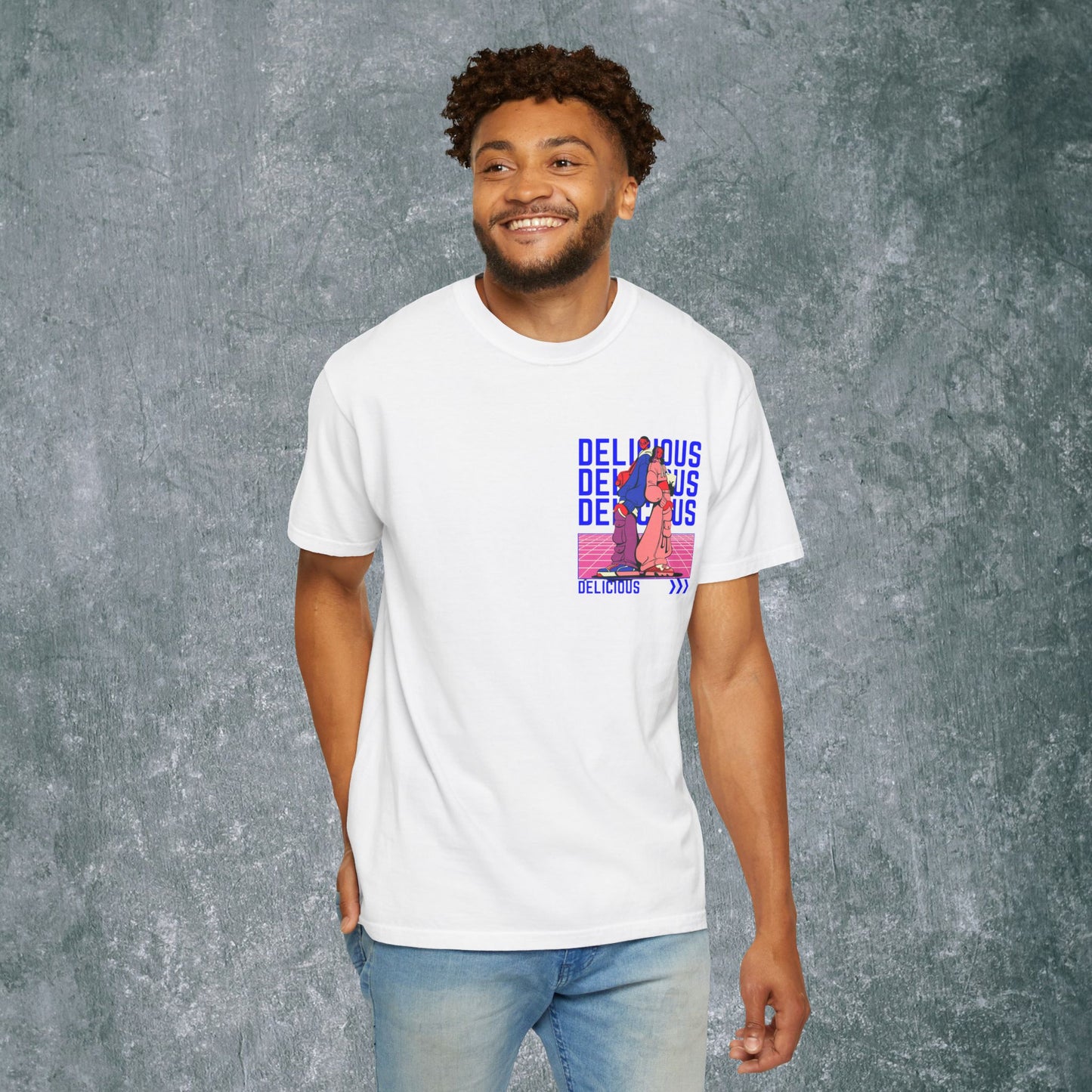 Anime Lovers T-Shirt with Back Print