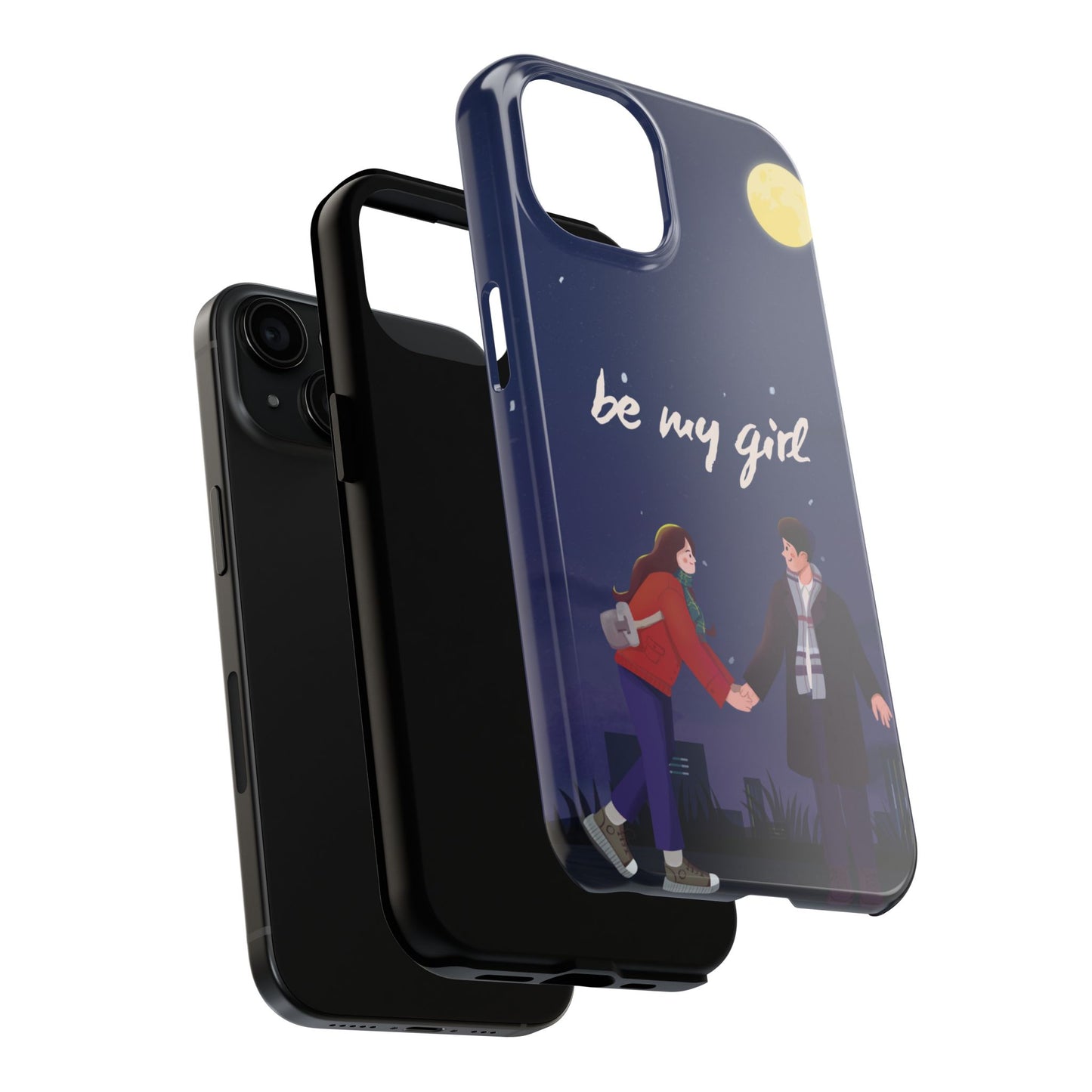 Romantic Couple Tough Phone Cases