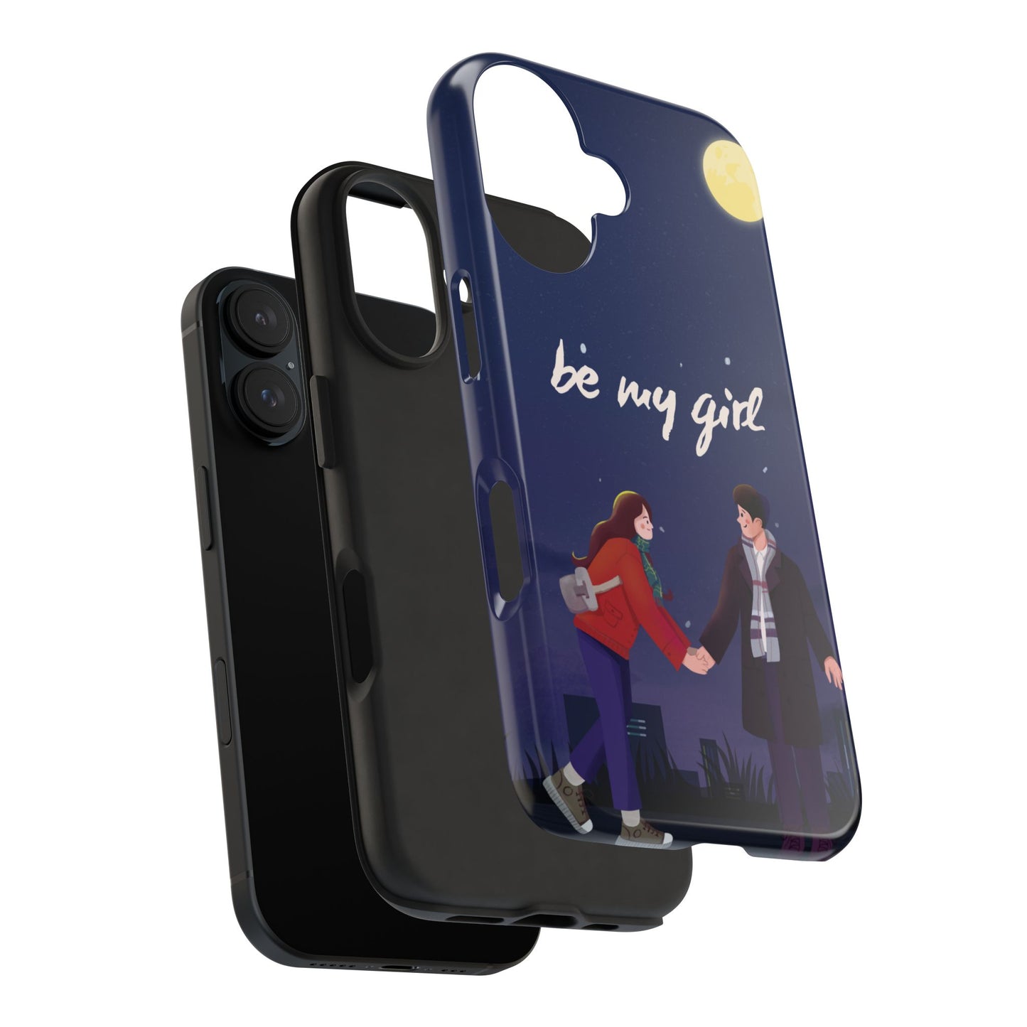 Romantic Couple Tough Phone Cases