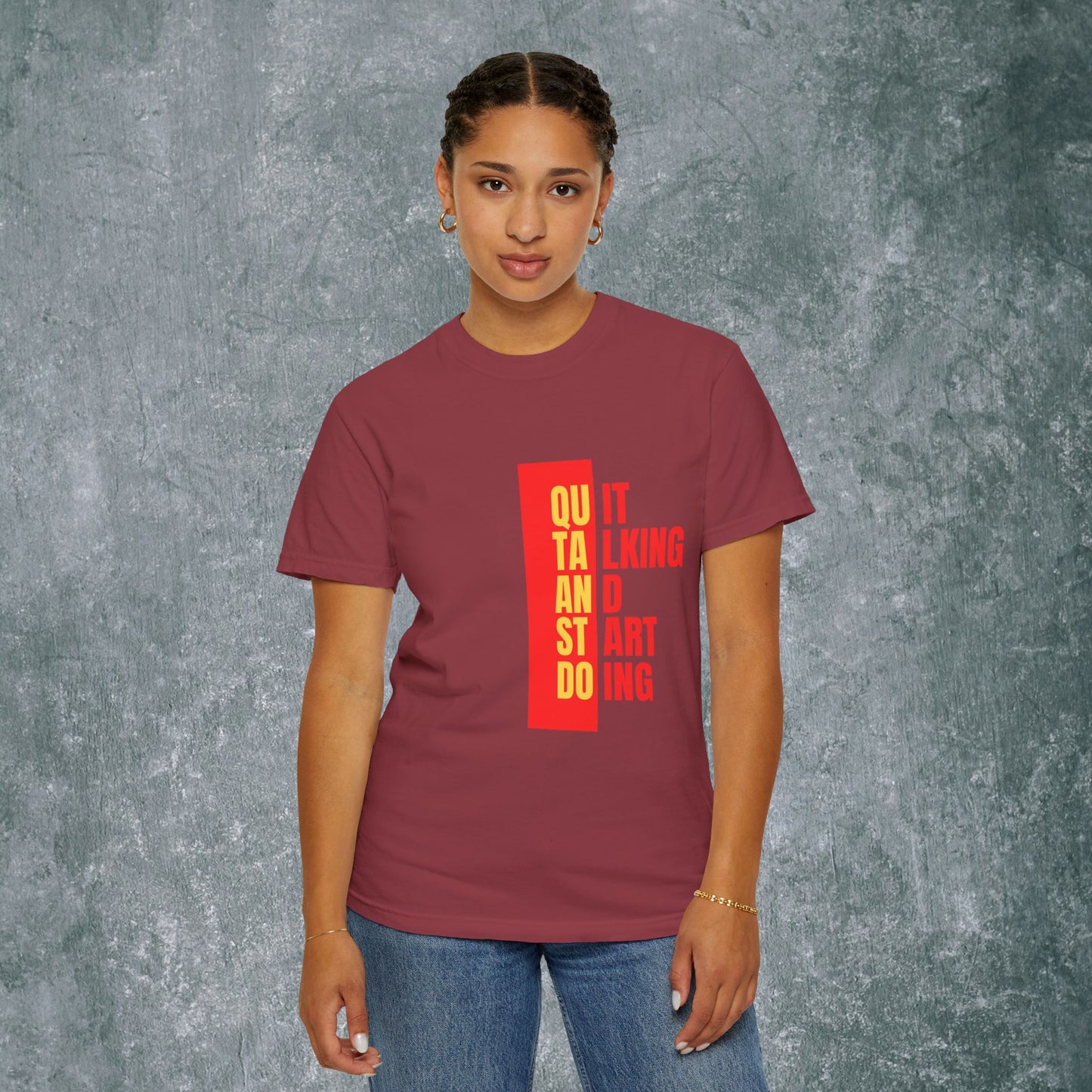 Unisex Garment-Dyed T-Shirt - Trendy Graphic Tee