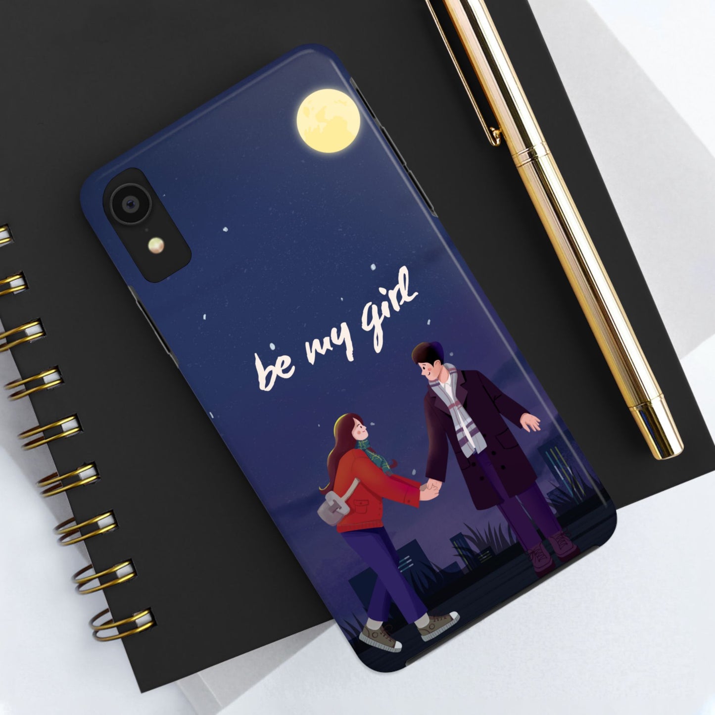 Romantic Couple Tough Phone Cases