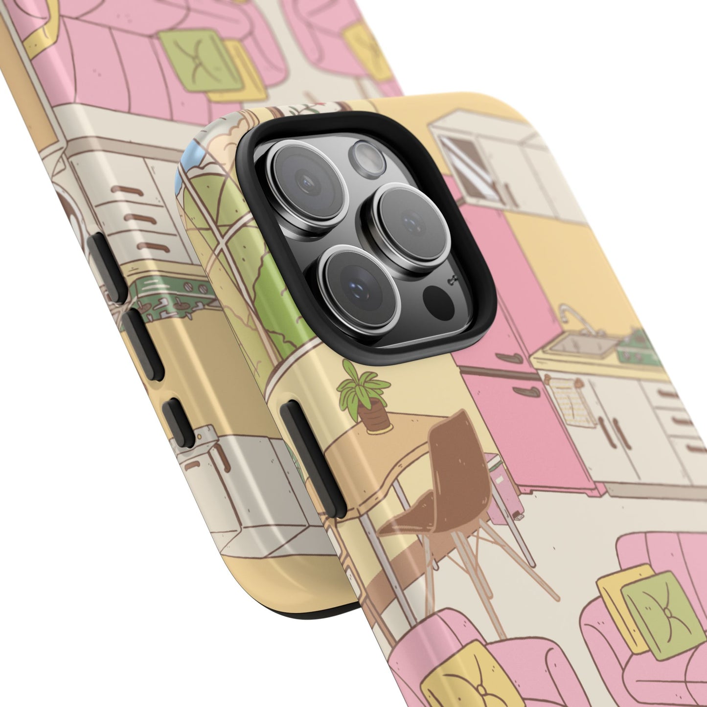 Cozy Home Vibes Tough Phone Case | Fun Living Room Design