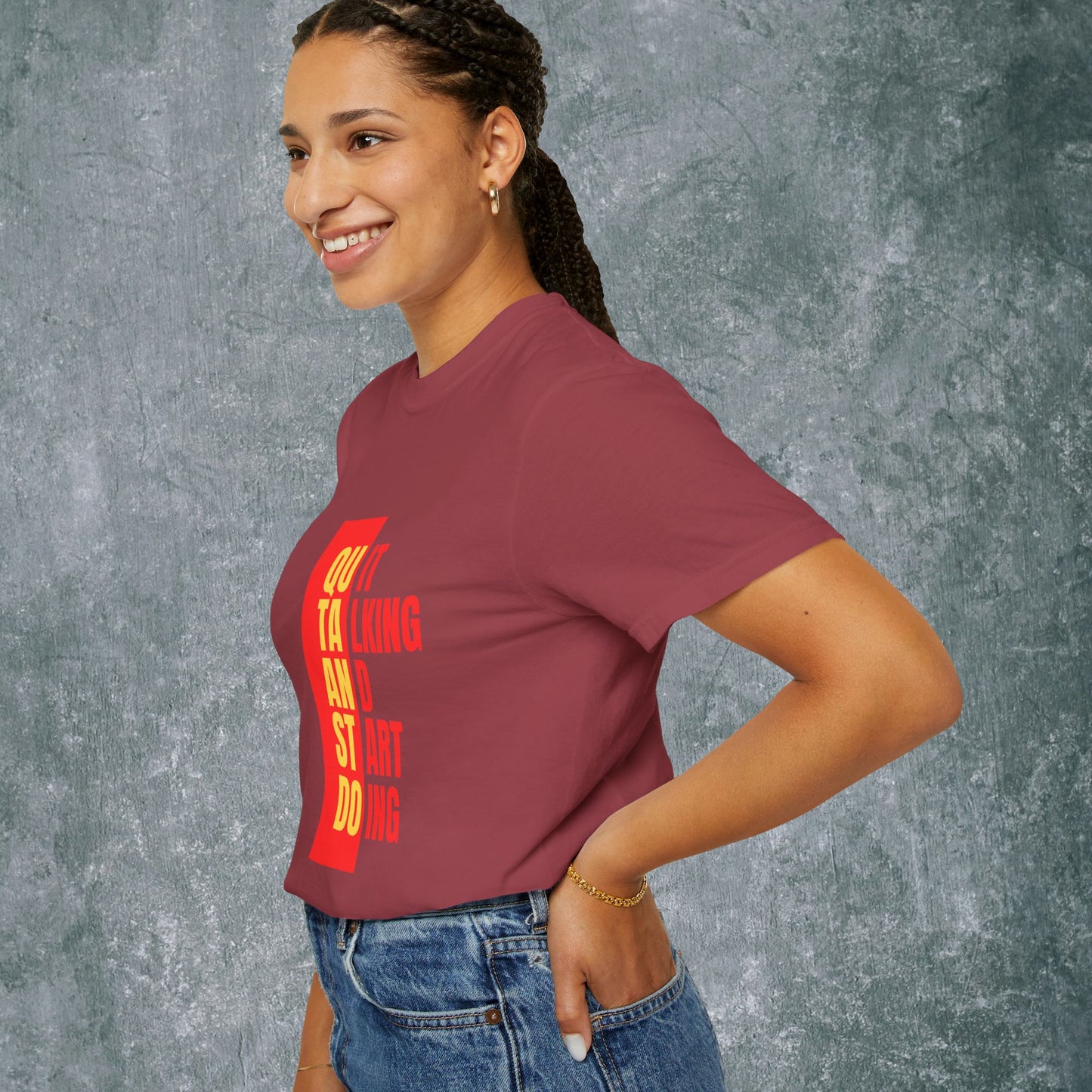 Unisex Garment-Dyed T-Shirt - Trendy Graphic Tee
