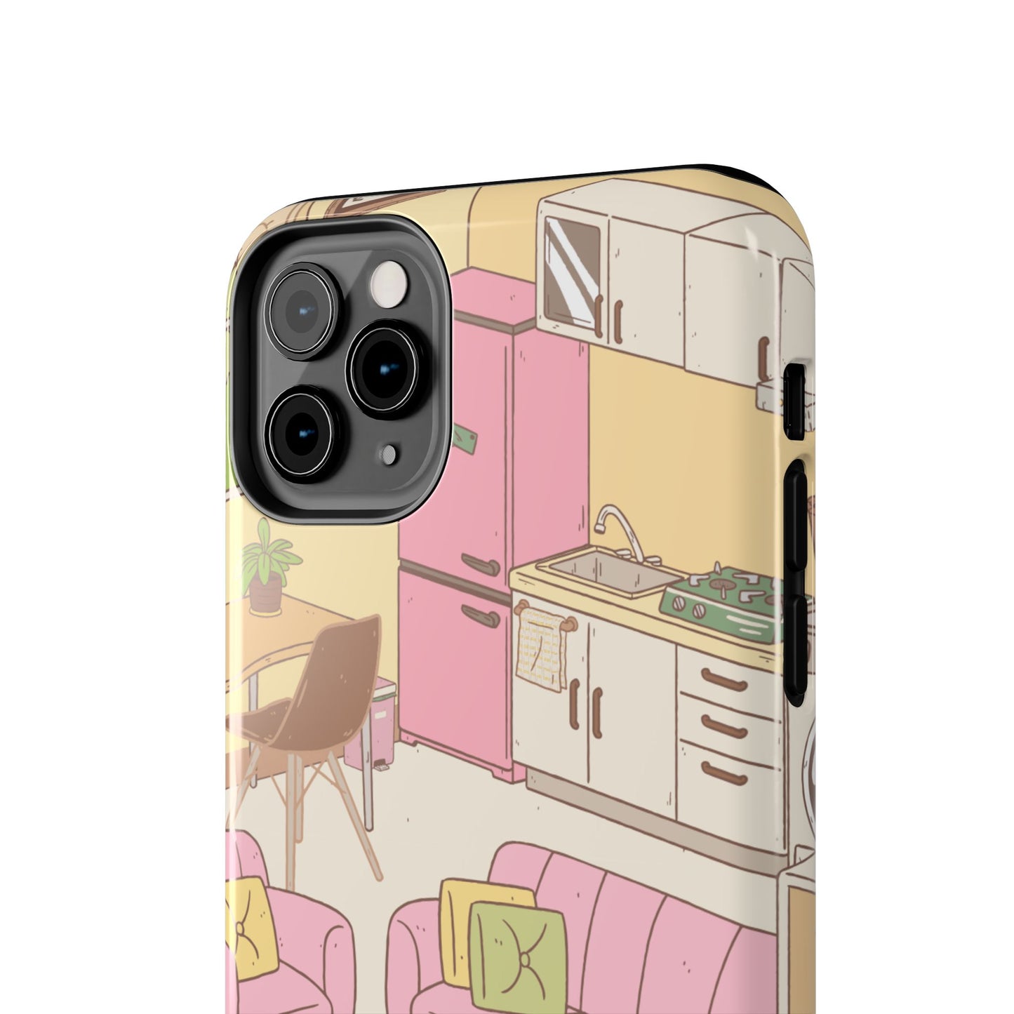 Cozy Home Vibes Tough Phone Case | Fun Living Room Design