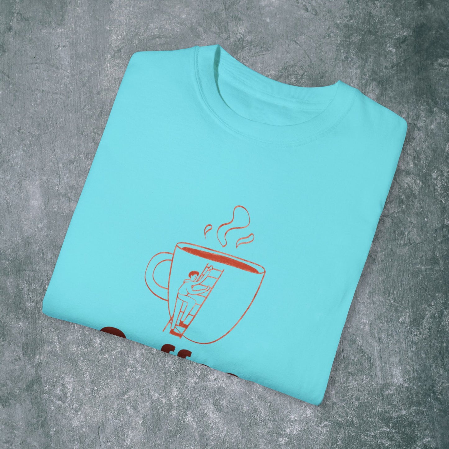 Coffee-Themed T-Shirt & quote || Coffee - Because Adulting is Hard