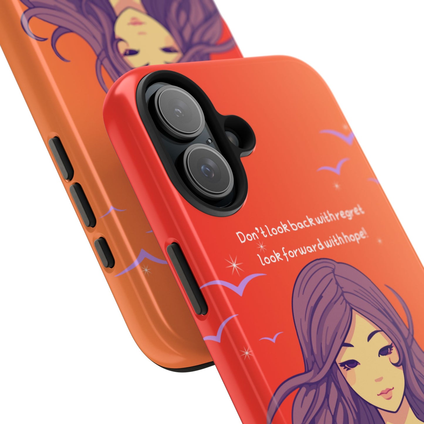 Inspirational Tough Phone Case - 'Look Forward with Hope' Design