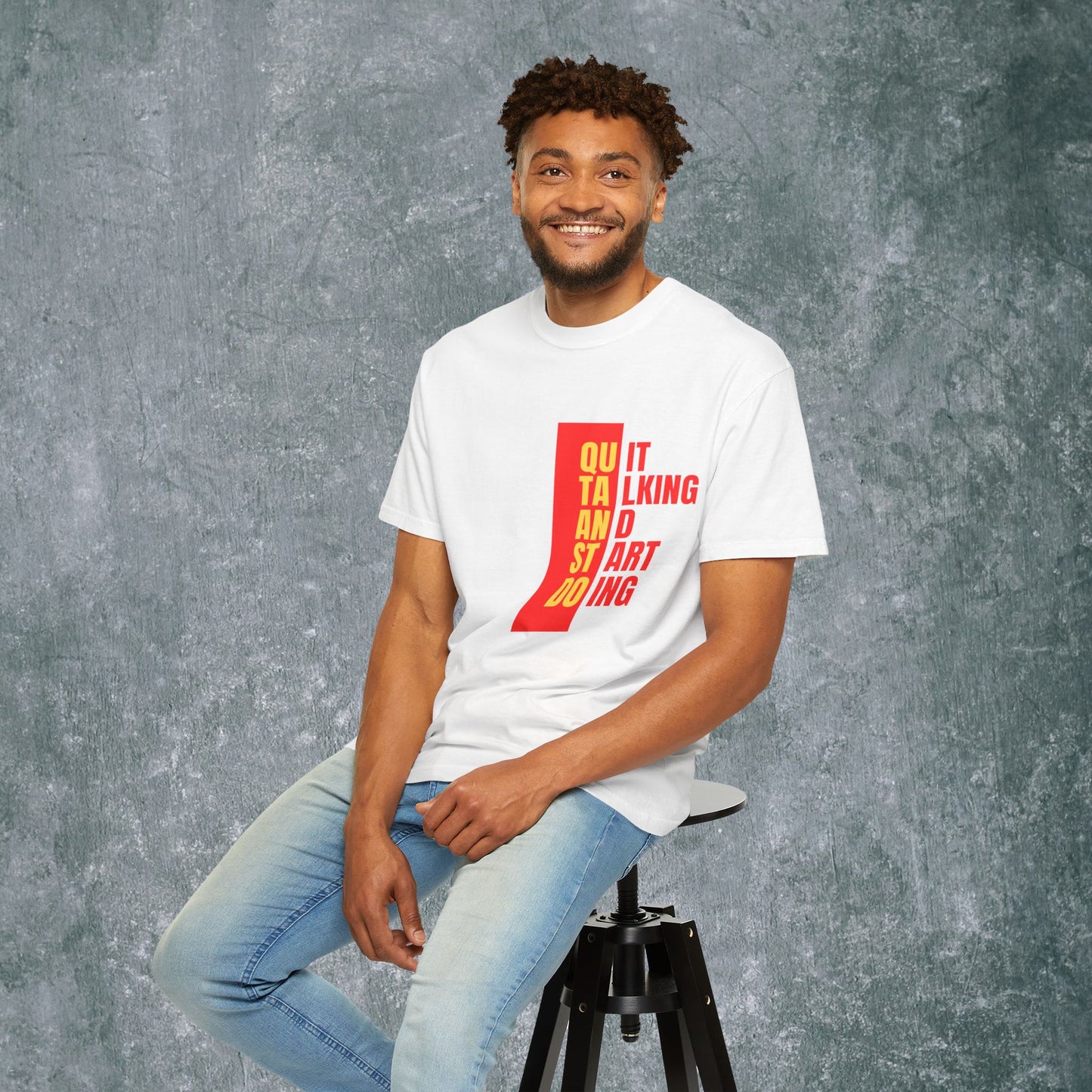 Unisex Garment-Dyed T-Shirt - Trendy Graphic Tee