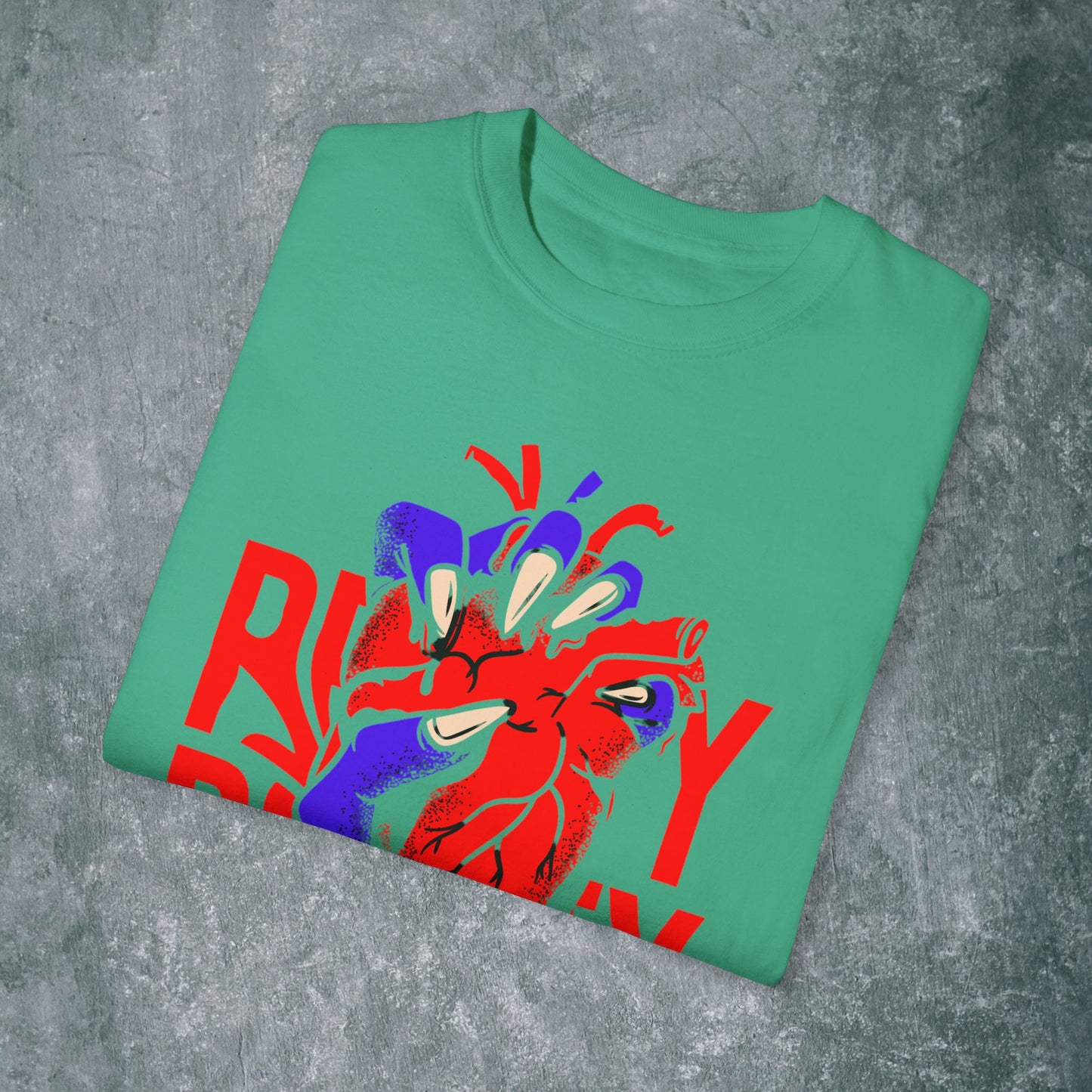 Vibrant Heart Unisex Garment-Dyed T-Shirt