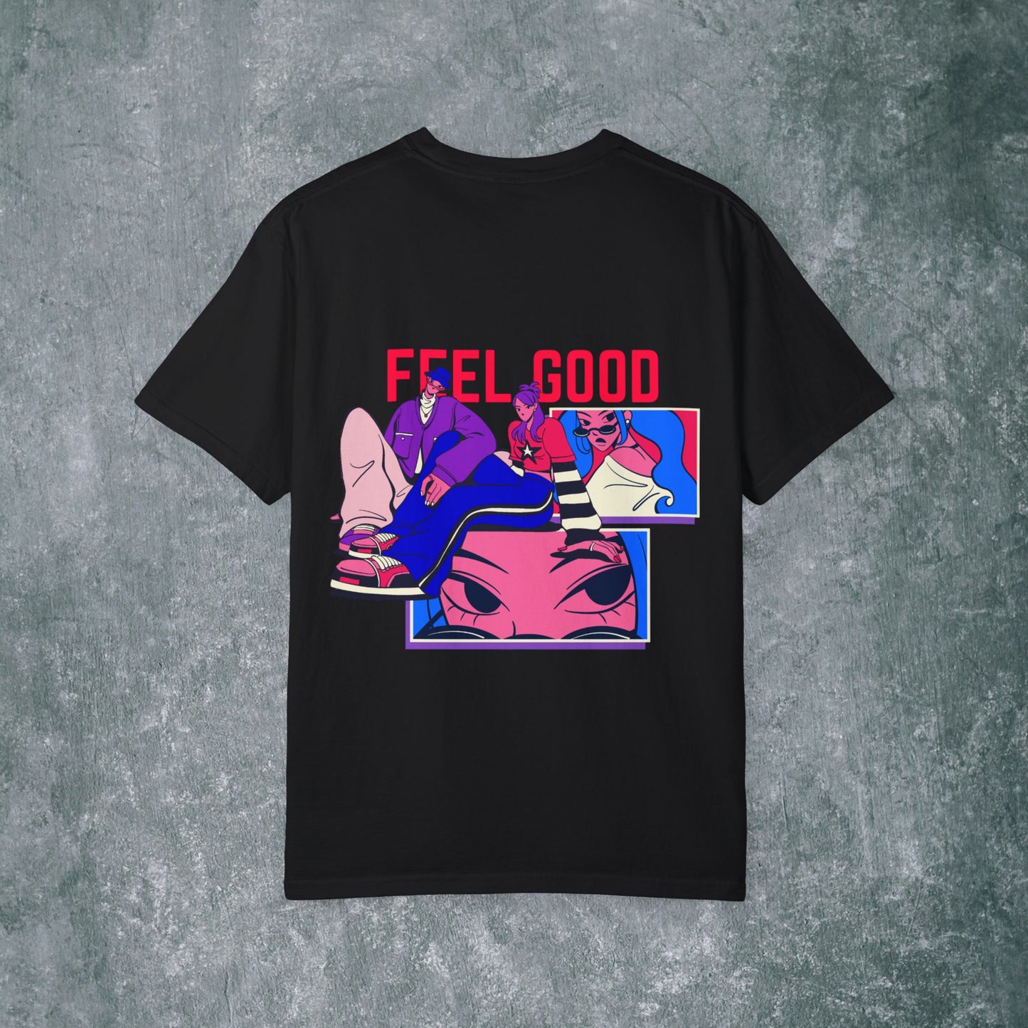 Anime Lovers T-Shirt with Back Print