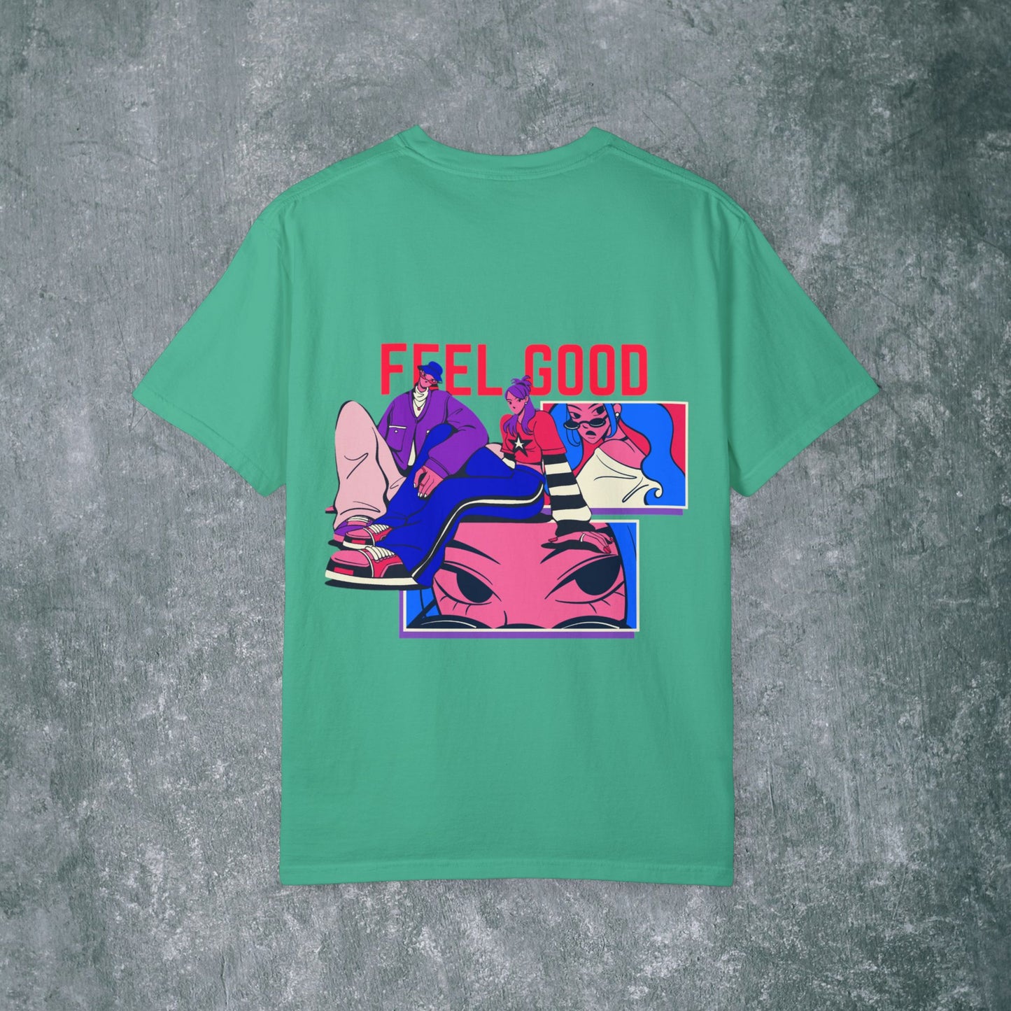 Anime Lovers T-Shirt with Back Print