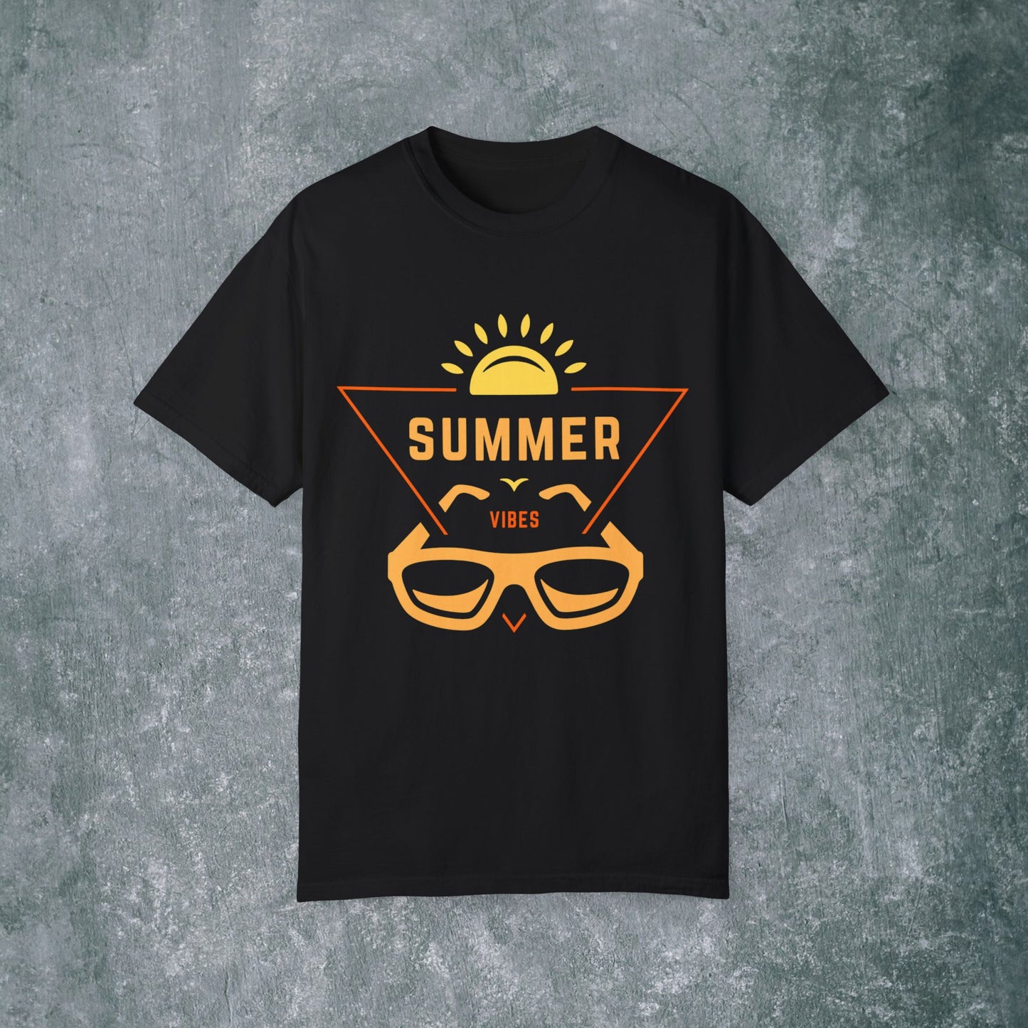 Summer Vibes Unisex Garment-Dyed T-Shirt