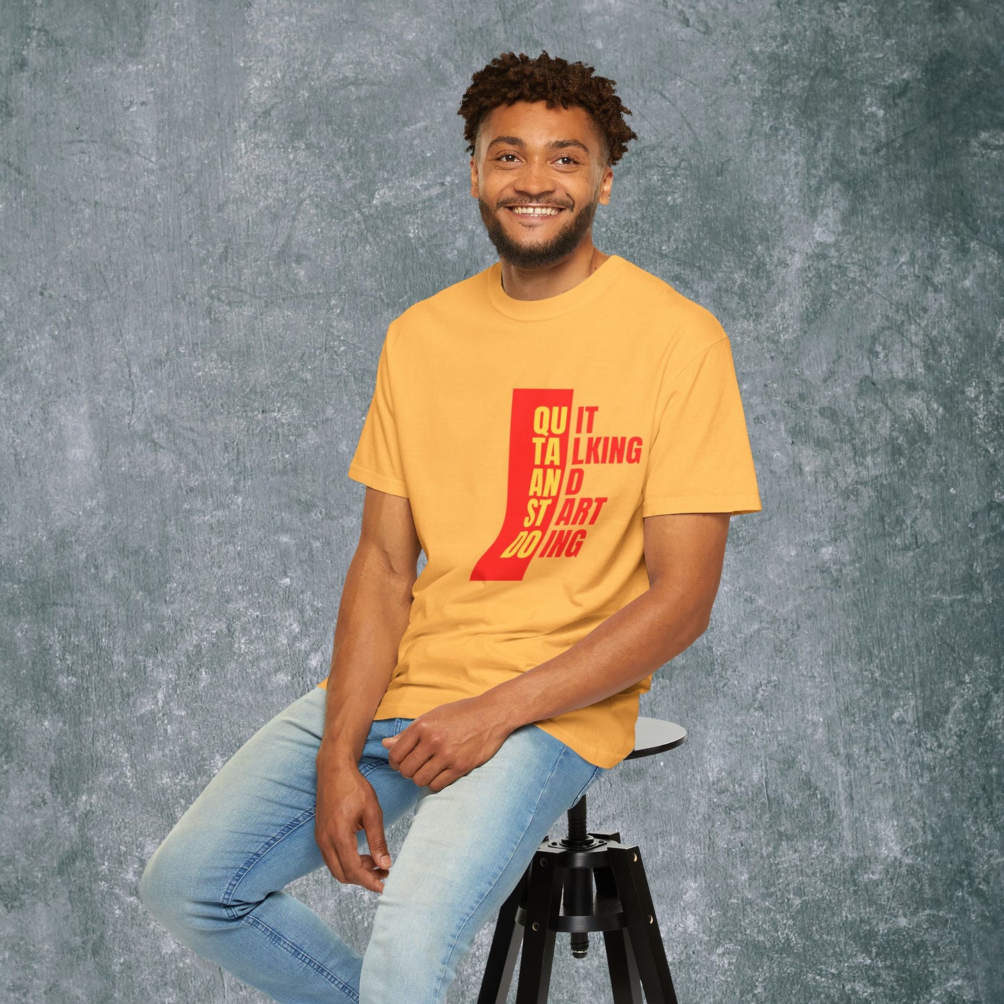 Unisex Garment-Dyed T-Shirt - Trendy Graphic Tee