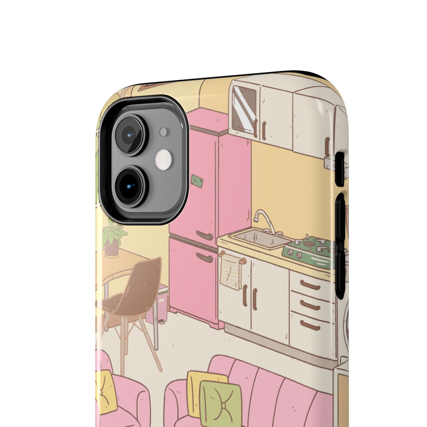 Cozy Home Vibes Tough Phone Case | Fun Living Room Design