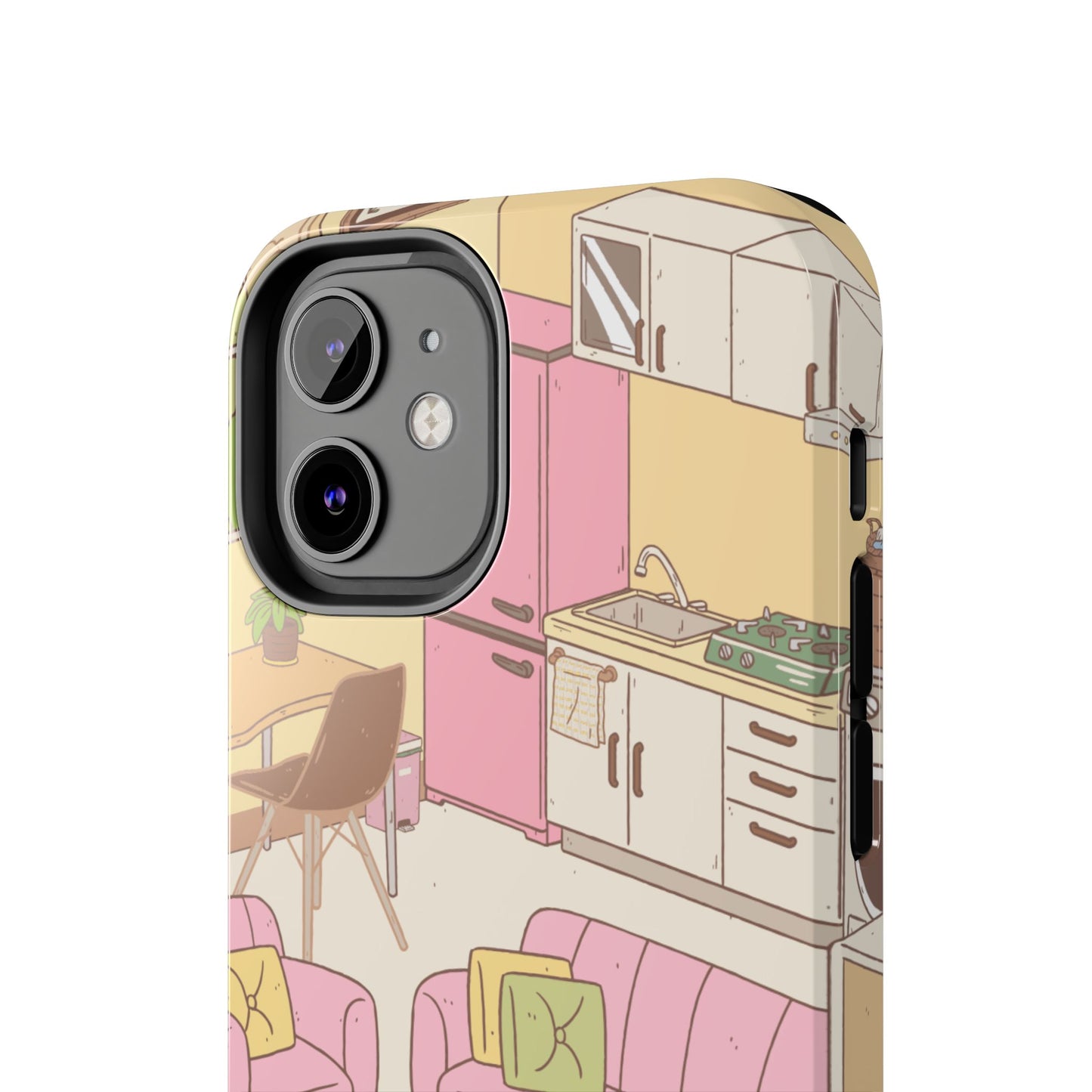 Cozy Home Vibes Tough Phone Case | Fun Living Room Design