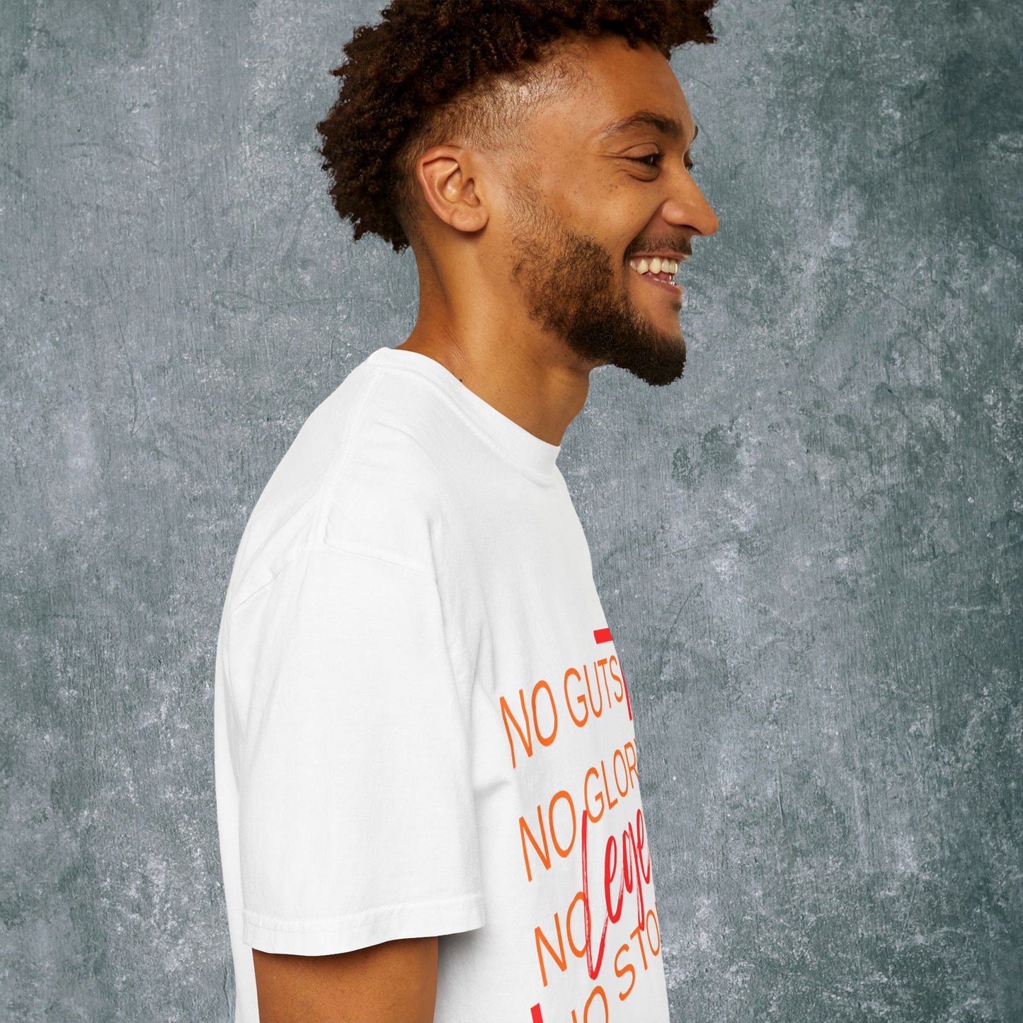 Legendary Vibes T-Shirt - No Guts No Glory Design