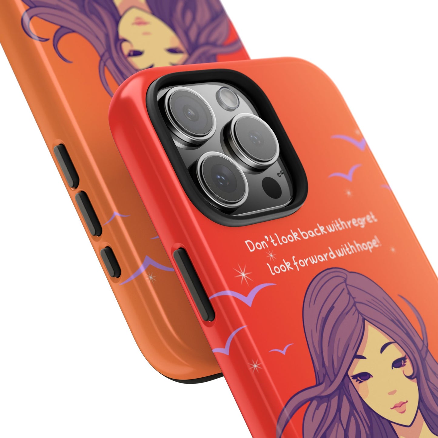 Inspirational Tough Phone Case - 'Look Forward with Hope' Design
