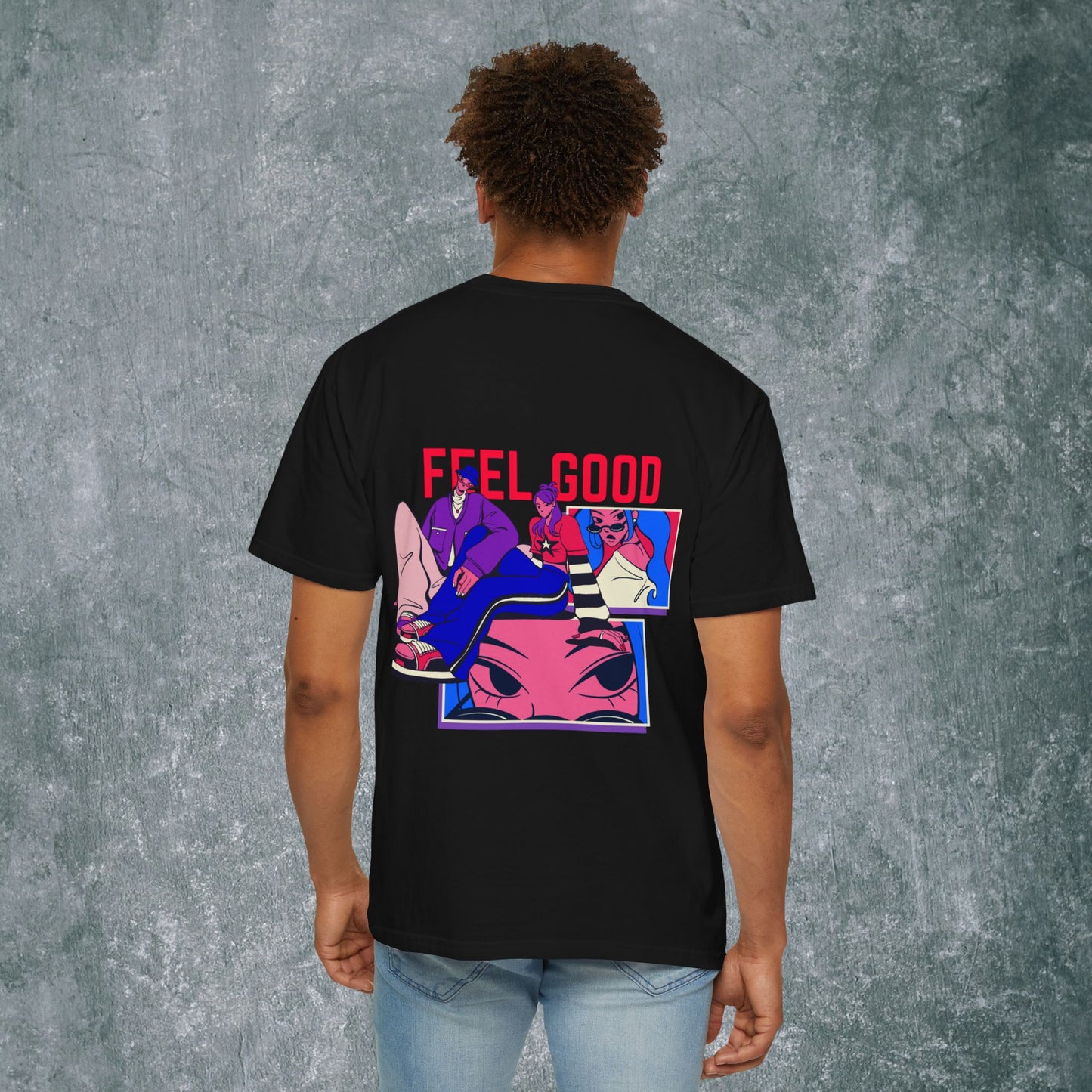 Anime Lovers T-Shirt with Back Print