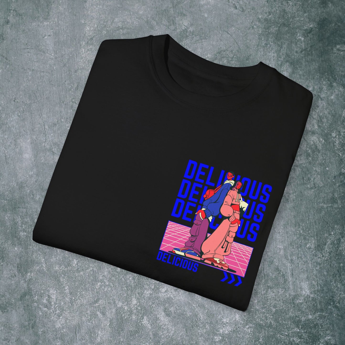 Anime Lovers T-Shirt with Back Print
