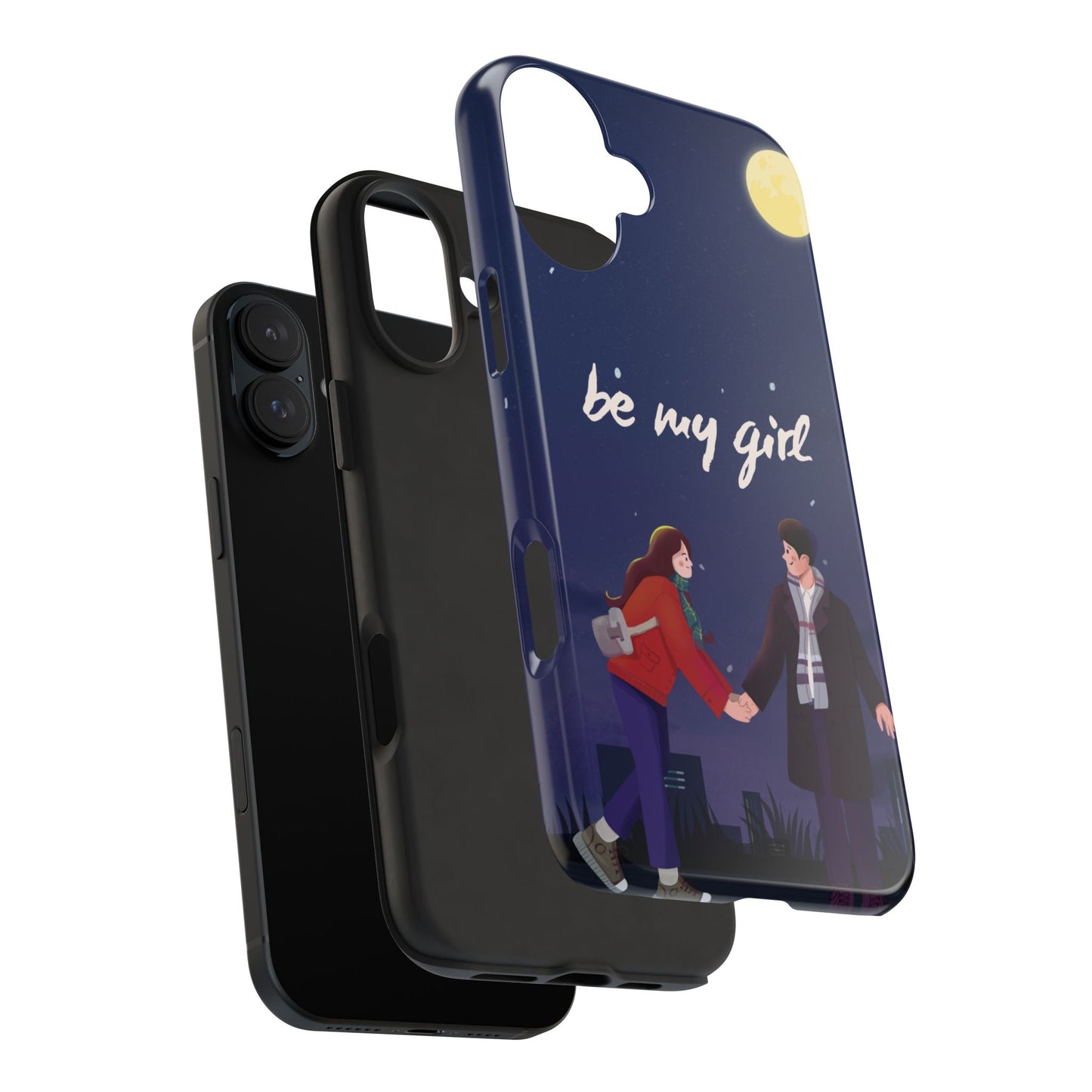 Romantic Couple Tough Phone Cases