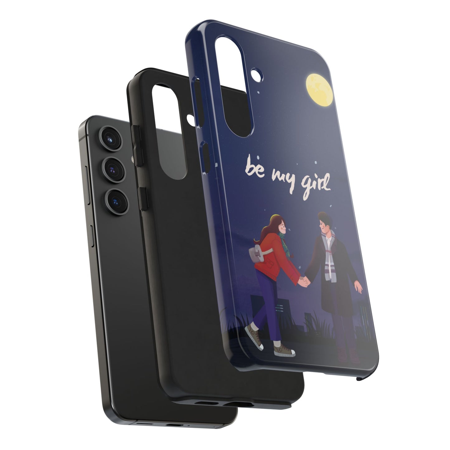 Romantic Couple Tough Phone Cases