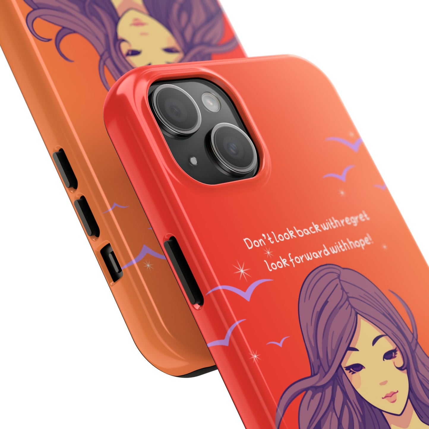 Inspirational Tough Phone Case - 'Look Forward with Hope' Design
