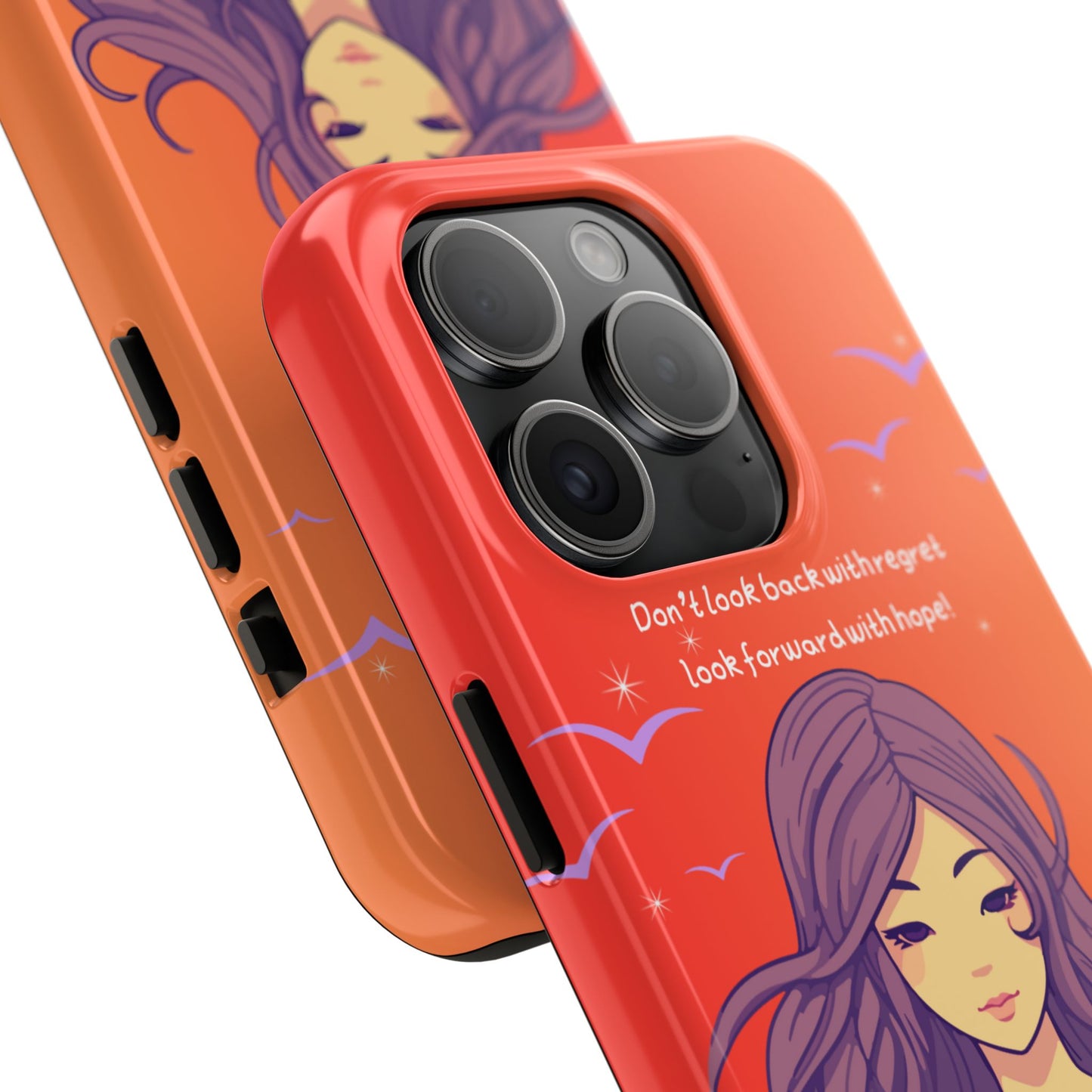 Inspirational Tough Phone Case - 'Look Forward with Hope' Design