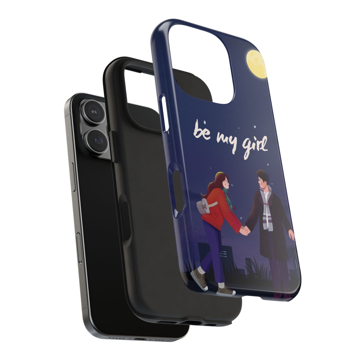 Romantic Couple Tough Phone Cases