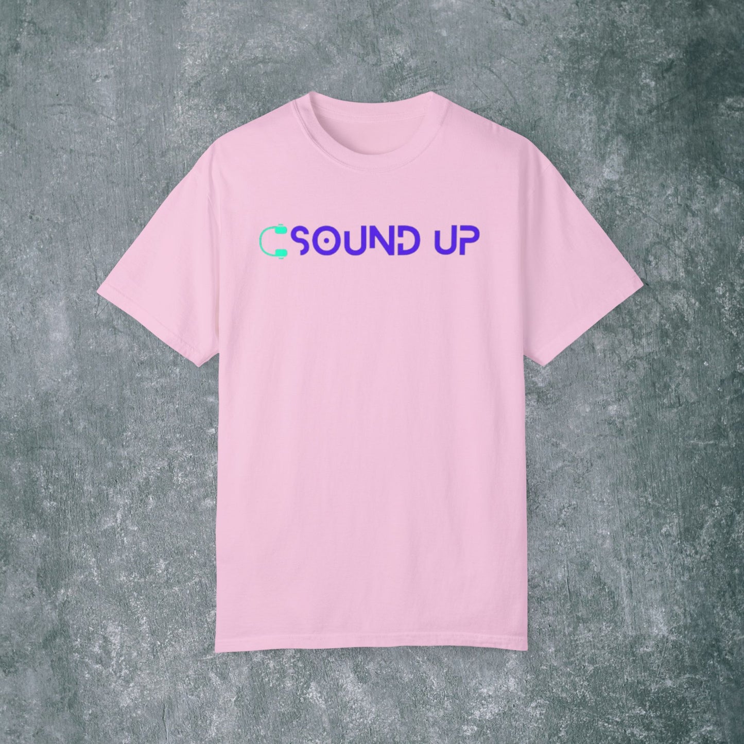 Sound Up T-Shirt for Music Lovers - With Back Print