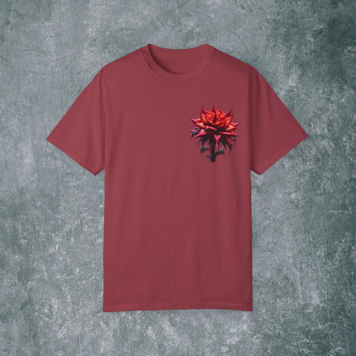 Vintage Floral Hummingbird T-Shirt - With Back Print