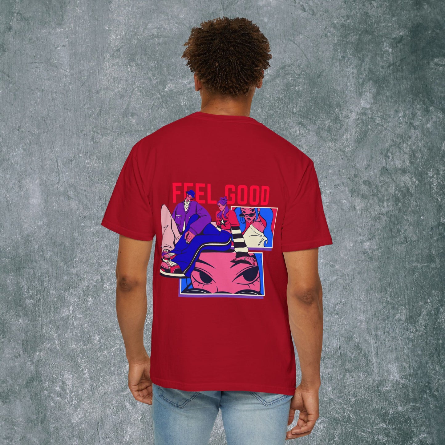 Anime Lovers T-Shirt with Back Print