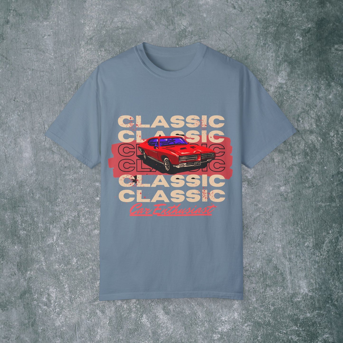 Classic Car Enthusiast Unisex Garment-Dyed T-Shirt