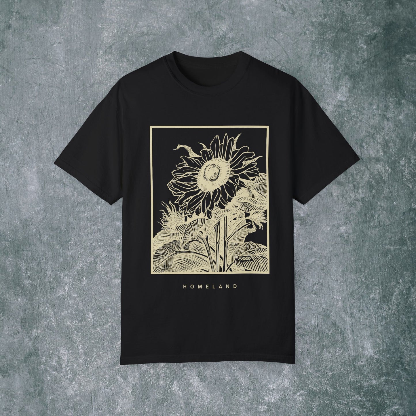 Homeland Floral Unisex Garment-Dyed T-Shirt