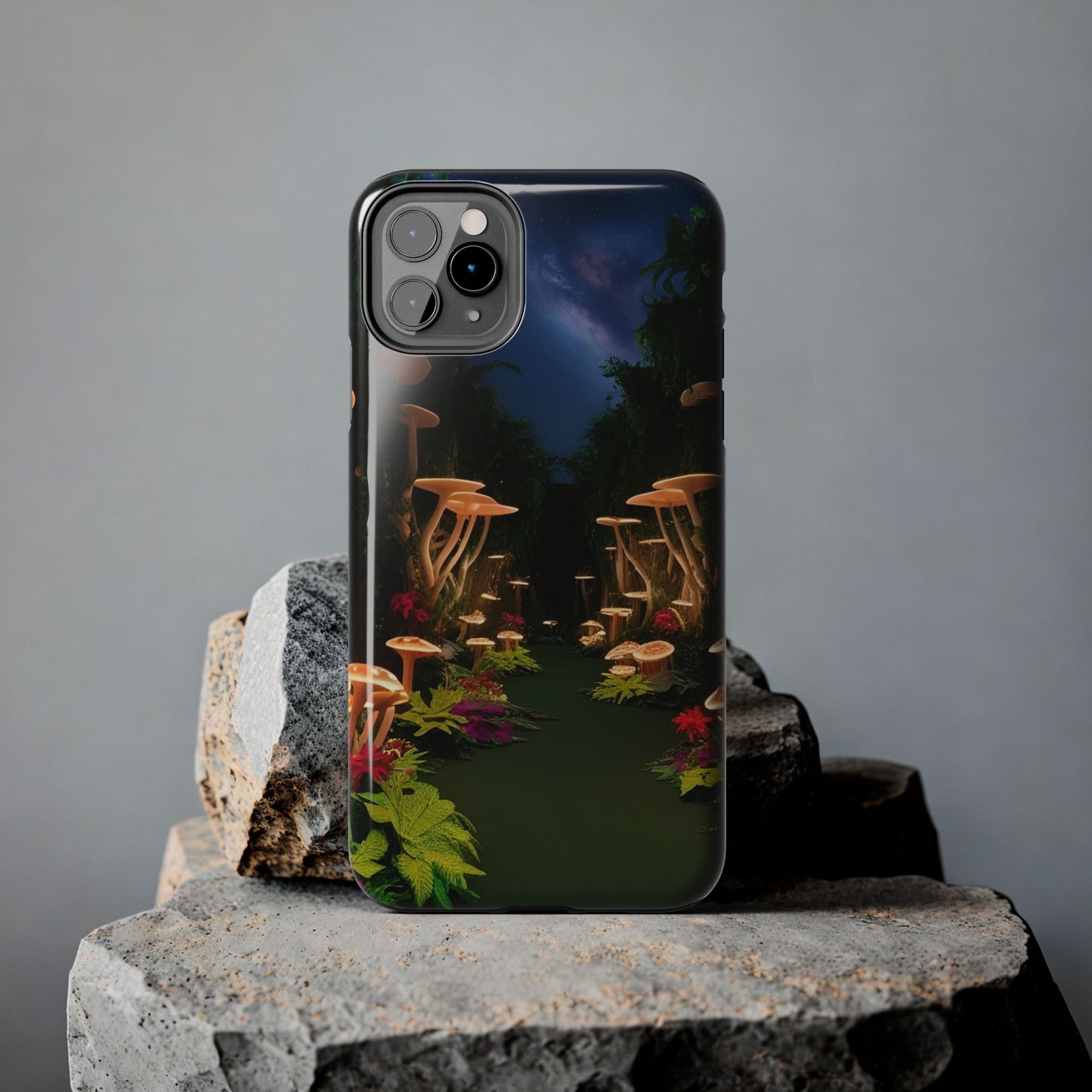 Mushroom Forest Tough Phone Case