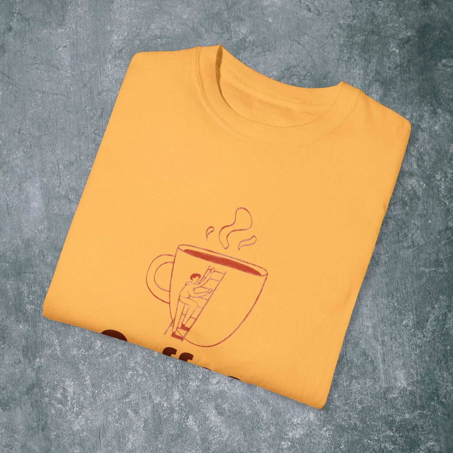 Coffee-Themed T-Shirt & quote || Coffee - Because Adulting is Hard