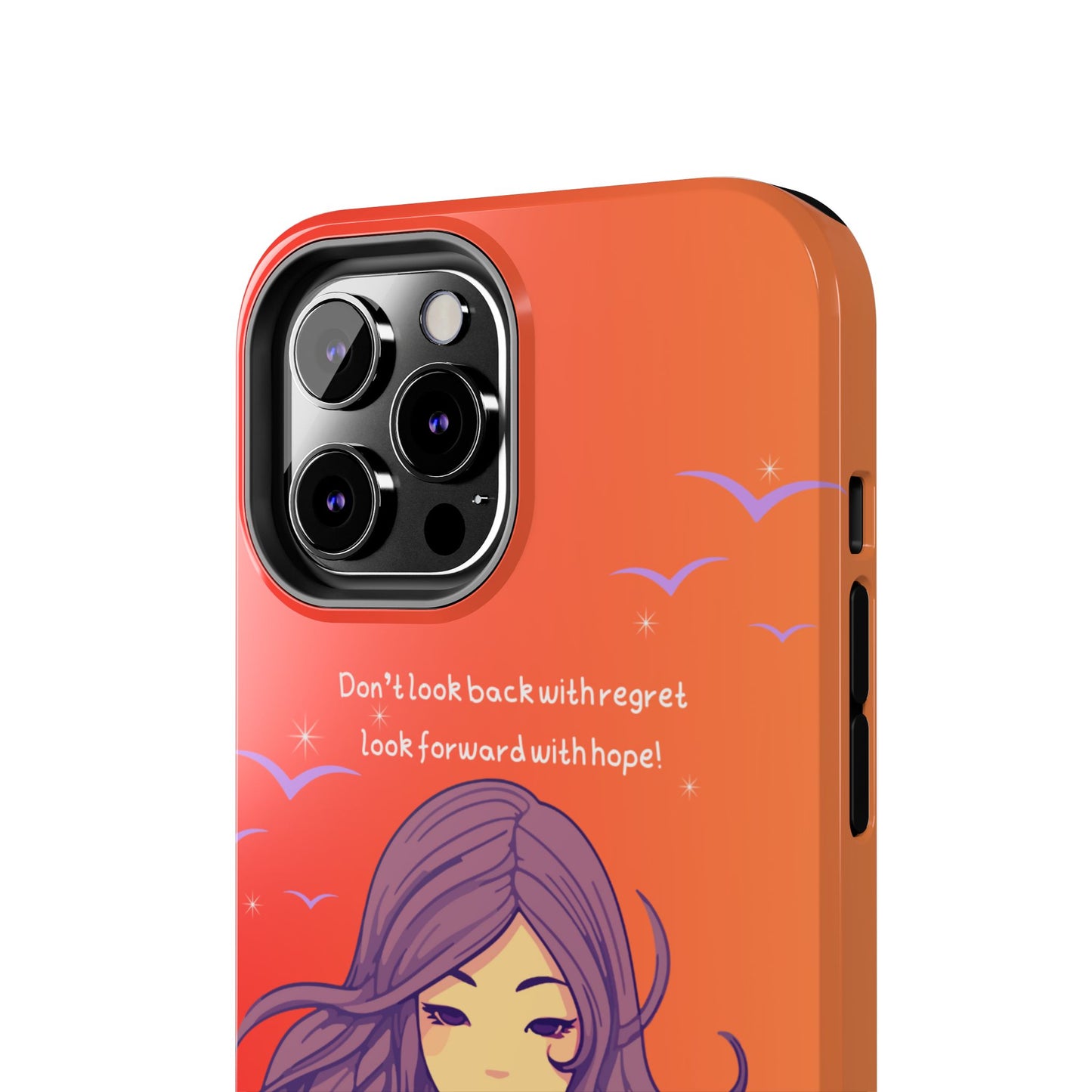 Inspirational Tough Phone Case - 'Look Forward with Hope' Design