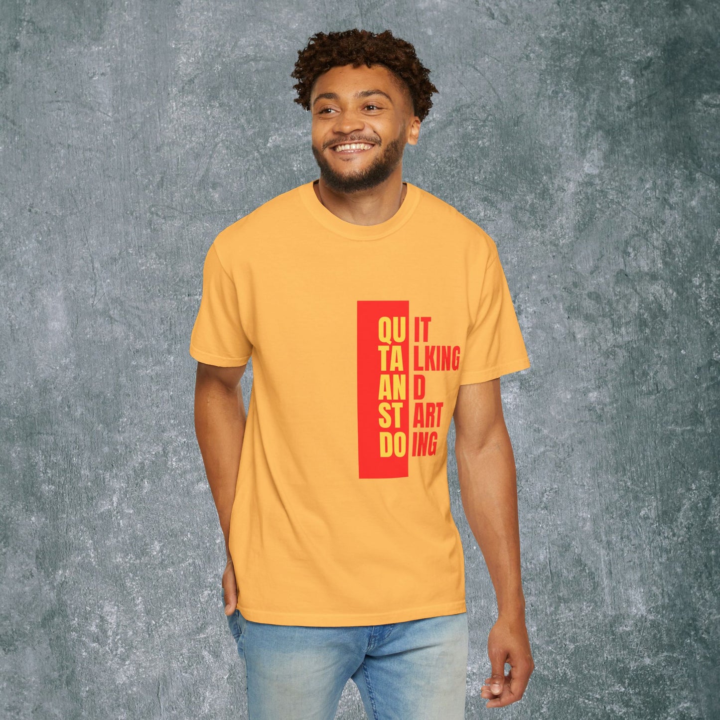 Unisex Garment-Dyed T-Shirt - Trendy Graphic Tee