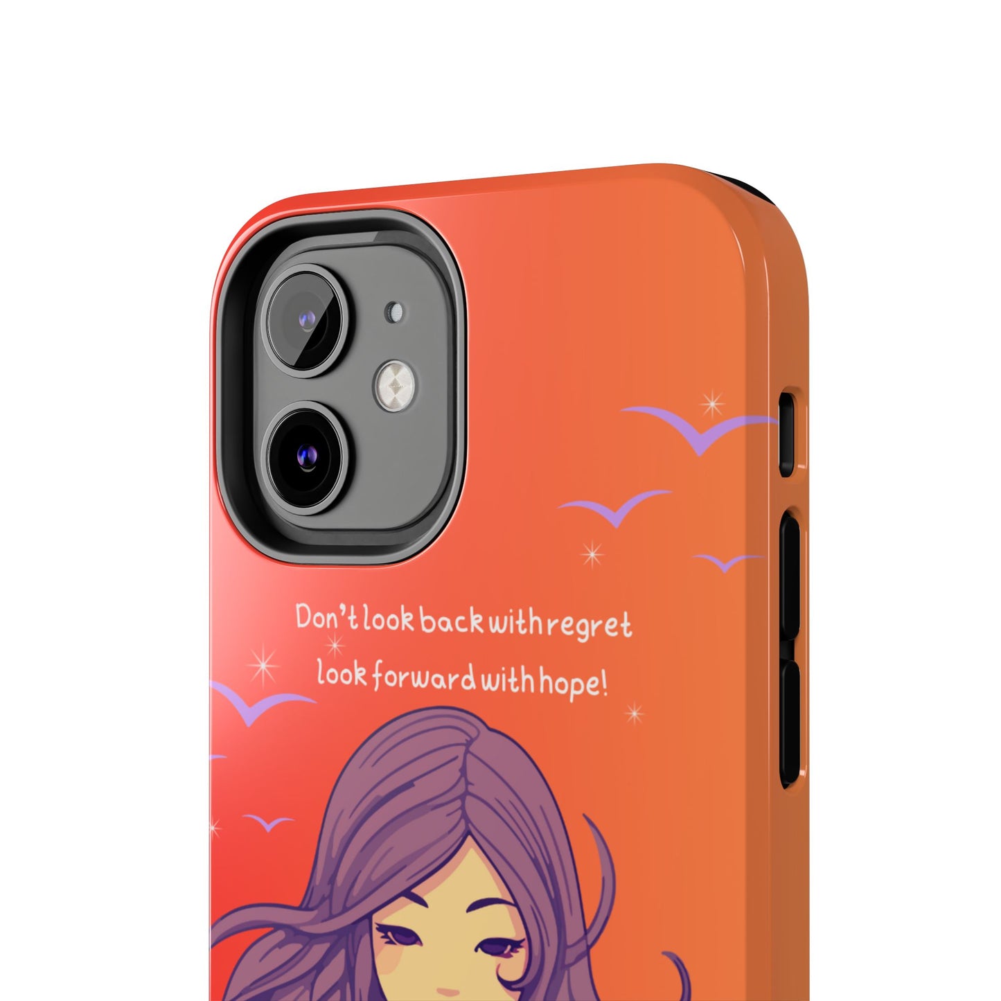 Inspirational Tough Phone Case - 'Look Forward with Hope' Design