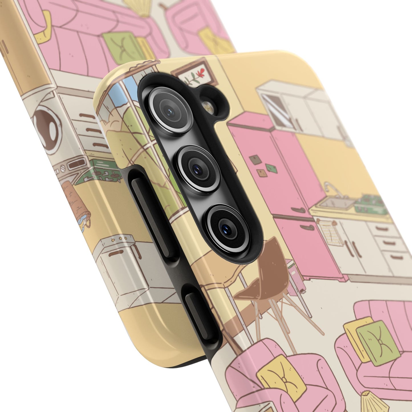 Cozy Home Vibes Tough Phone Case | Fun Living Room Design