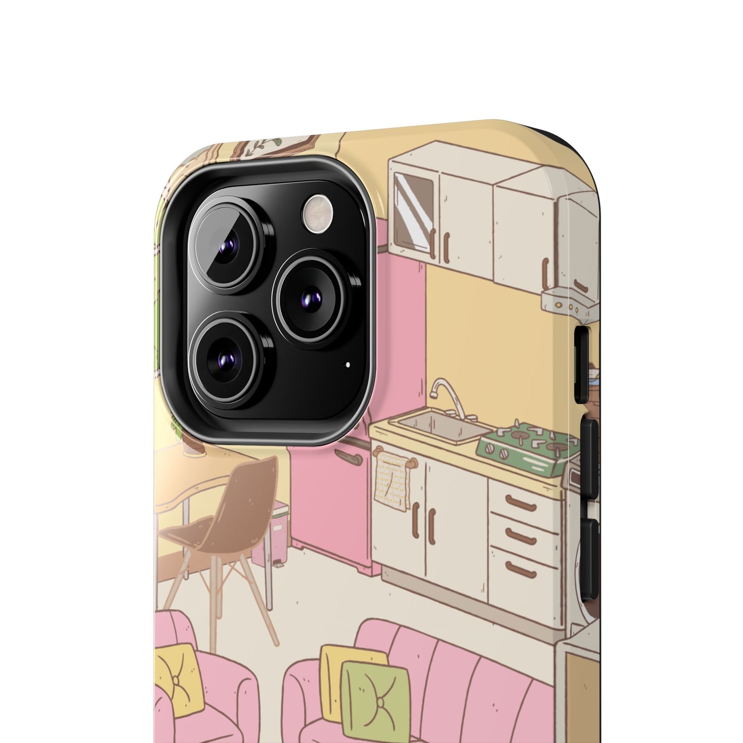 Cozy Home Vibes Tough Phone Case | Fun Living Room Design