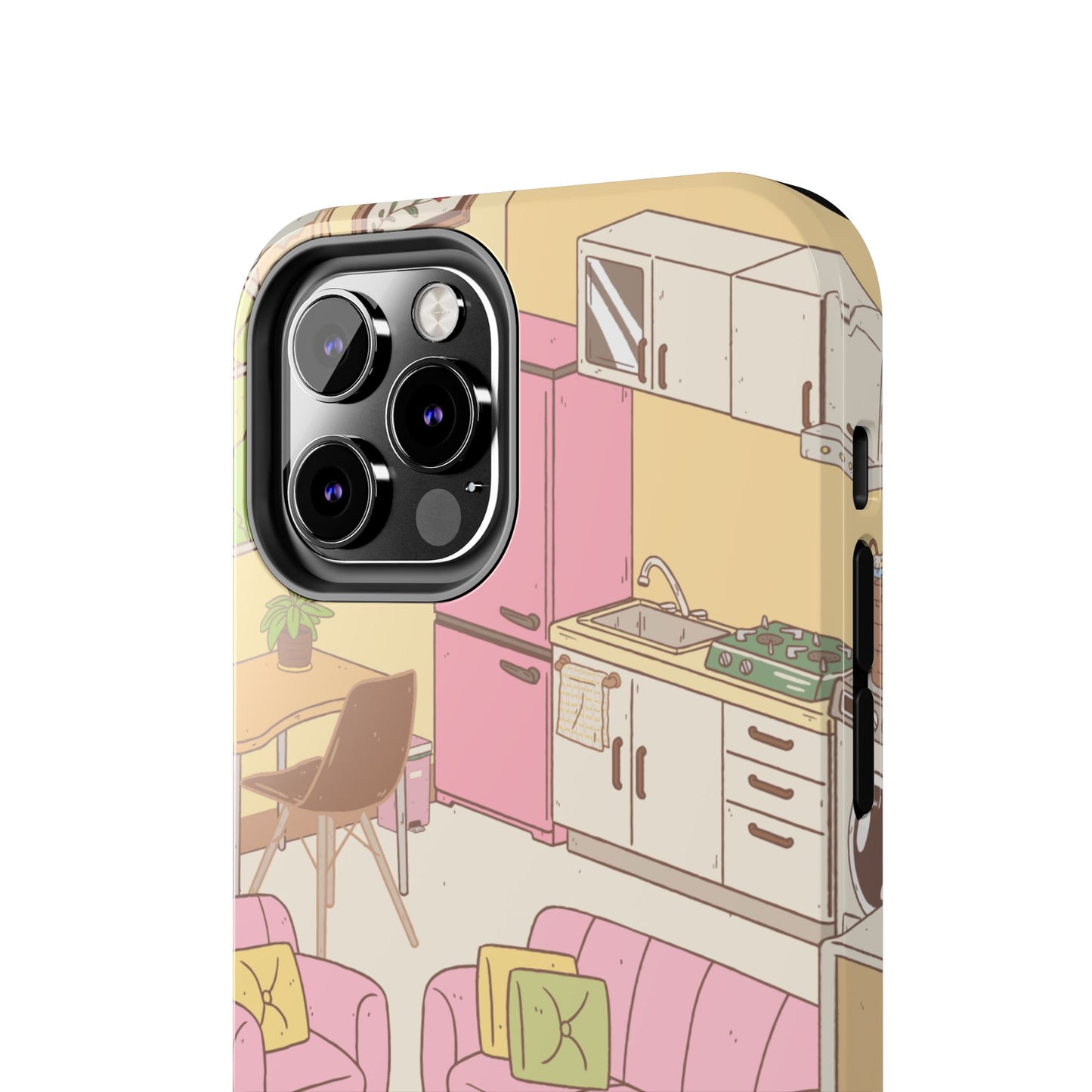 Cozy Home Vibes Tough Phone Case | Fun Living Room Design