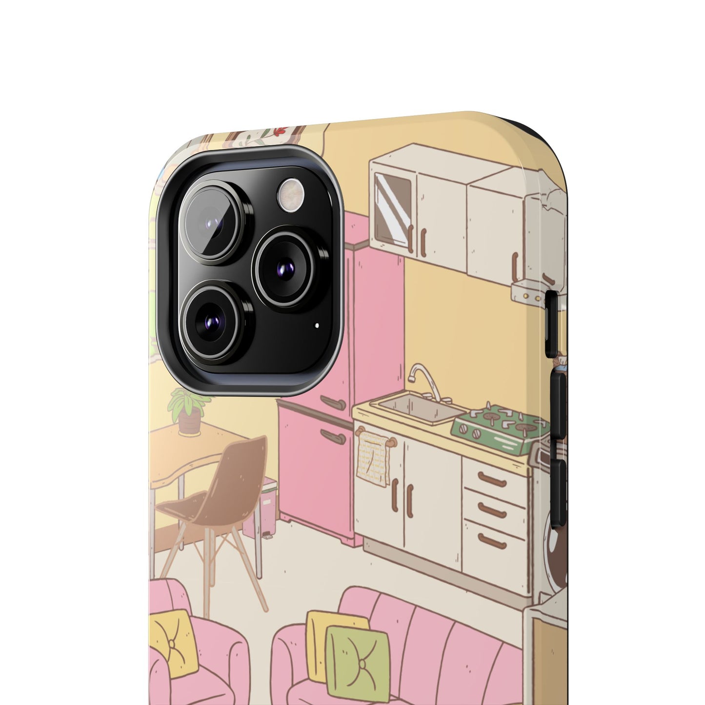 Cozy Home Vibes Tough Phone Case | Fun Living Room Design