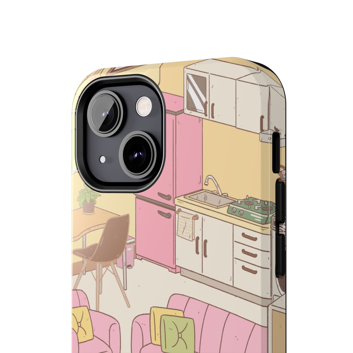 Cozy Home Vibes Tough Phone Case | Fun Living Room Design