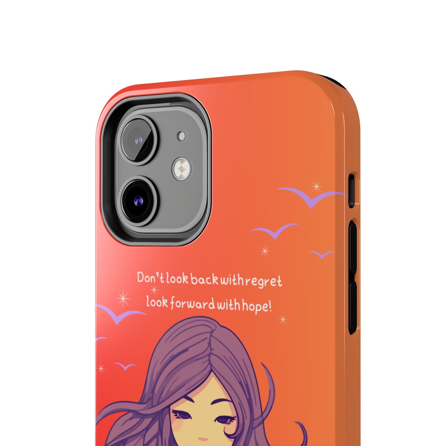 Inspirational Tough Phone Case - 'Look Forward with Hope' Design