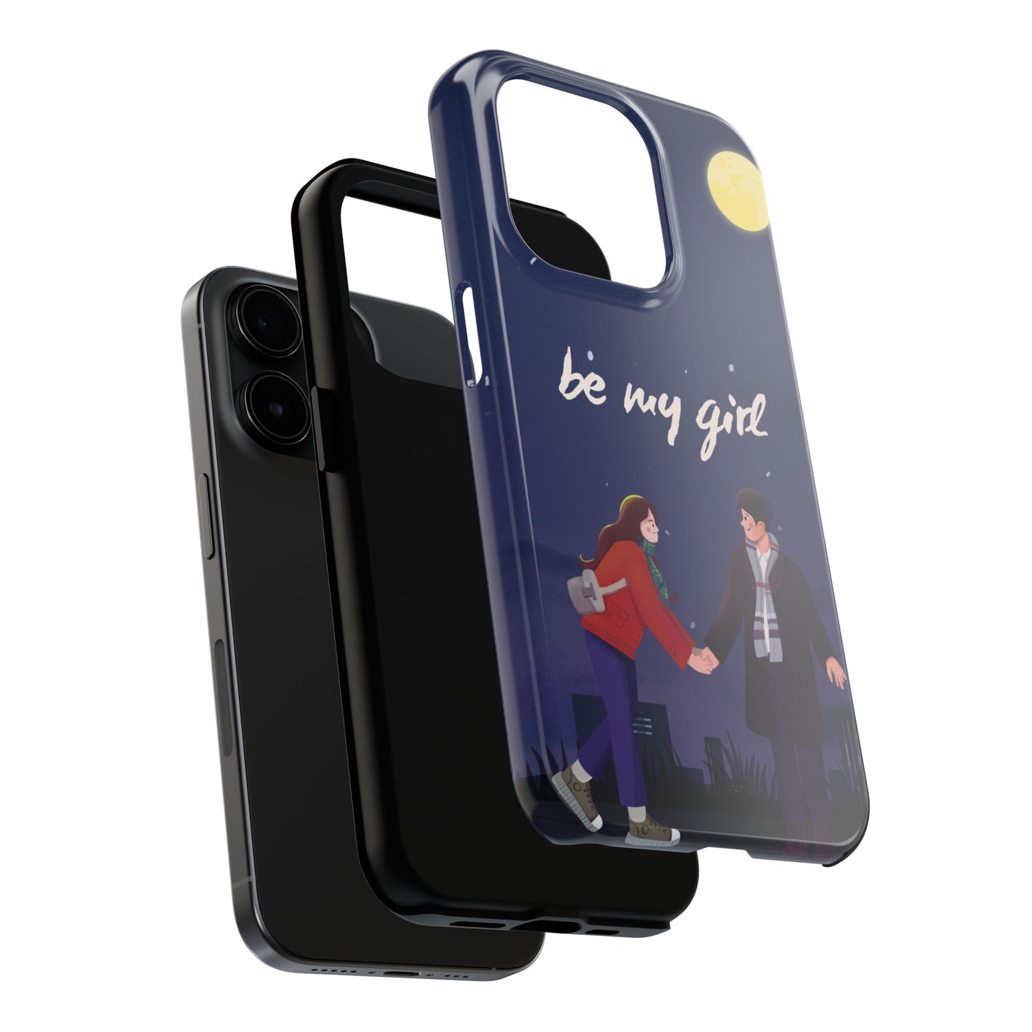 Romantic Couple Tough Phone Cases