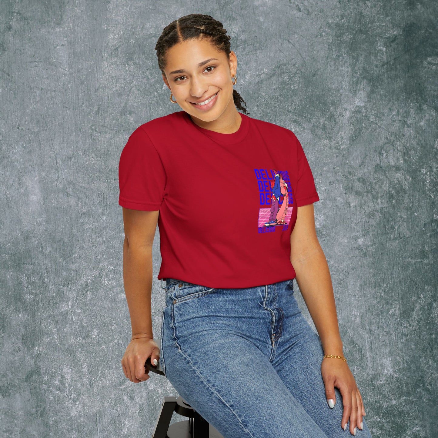 Anime Lovers T-Shirt with Back Print