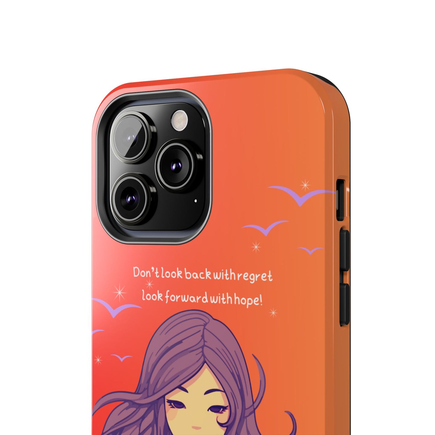 Inspirational Tough Phone Case - 'Look Forward with Hope' Design