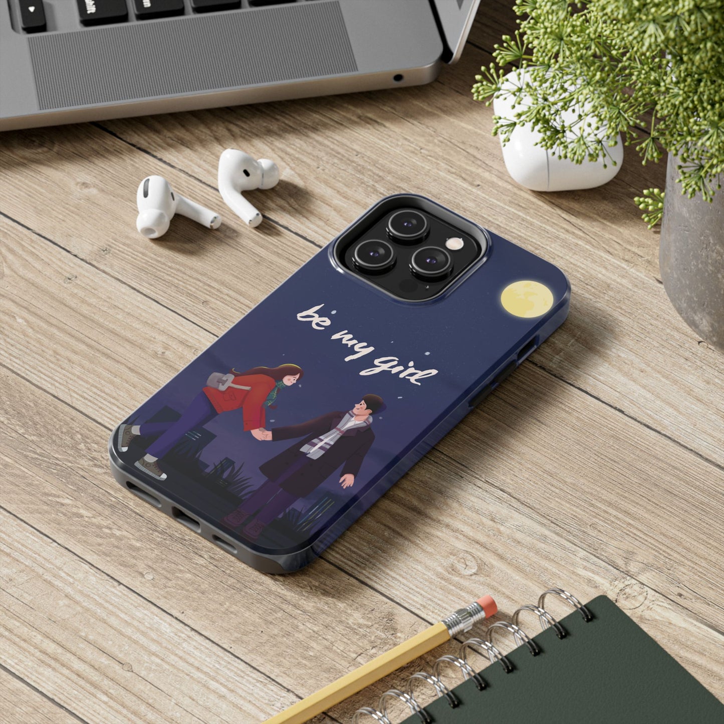 Romantic Couple Tough Phone Cases